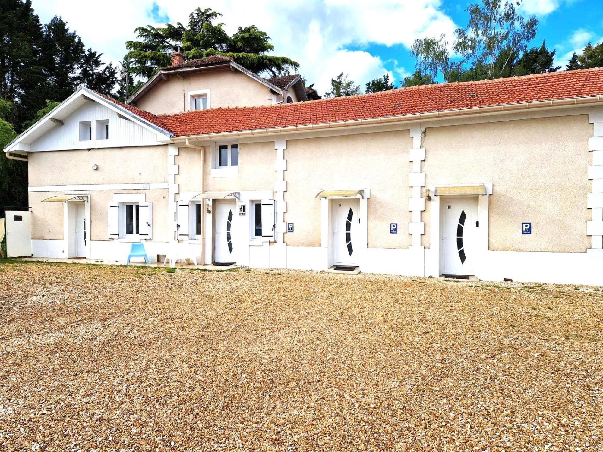 03 - Joli Studio Traversant Situe Au Rdc Avec 2 Lits, Tout Equipe Pour 1, 2 Ou 3 Personnes Maximum, Entree Independante Donnant Sur Parking Dont Une Place Est Reservee Devant La Porte, Grand Fourgon Possible Et Petit Jardin Sur L'Arriere Comme Une Ma Razac-sur-lʼIsle Exteriér fotografie